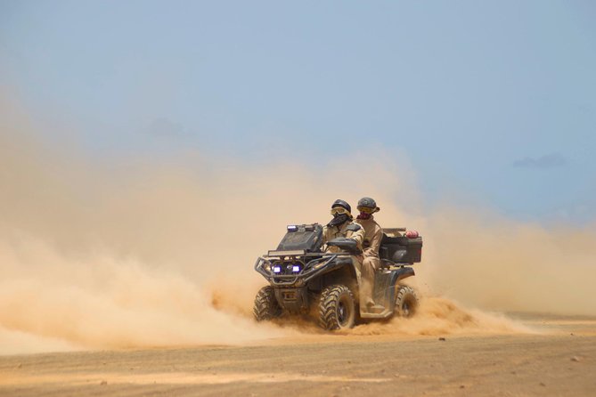 2h ATV 500cc 4x4 Quad Desert Adventure - Ponta Preta Beach and the changing shoreline