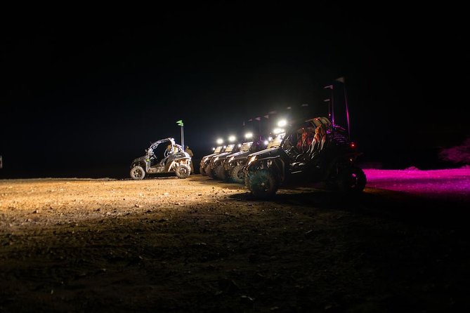 2h SSV Buggy Night Experience 4WD - The first beach stop: kitesurfers in winter, turtles in summer