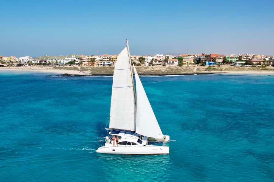 3-hour Catamaran Adventure on the waters of Sal Island - Three hours along Sal’s coast