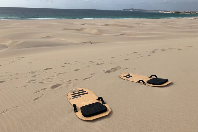 4x4 Tour - Sandboard, Shark & Green Turtle's Bay, Snacks & Drinks - Riding out to Morro de Areia