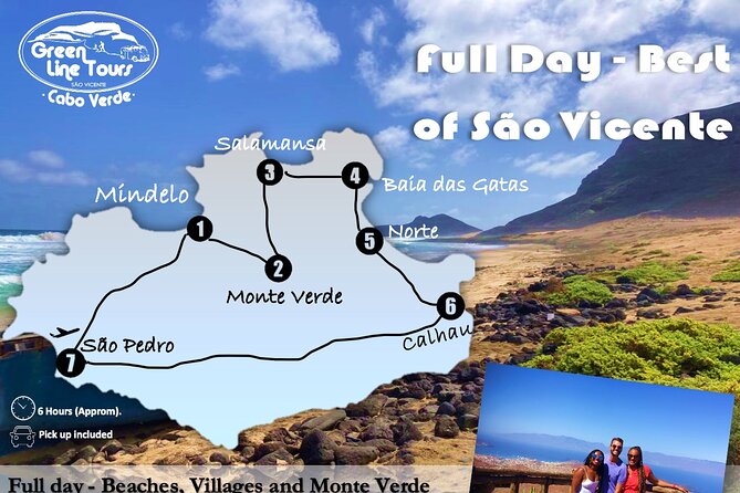 Beaches, Villages and Monte Verde, São Vicente Excludes City - Monte Verde at 774 meters, the morning’s main event