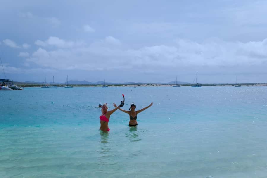 Boa Vista: Beautiful Beaches, Turtles & Djeu Island Snorkel - Lighthouse views and the caves at Praia Varandinha