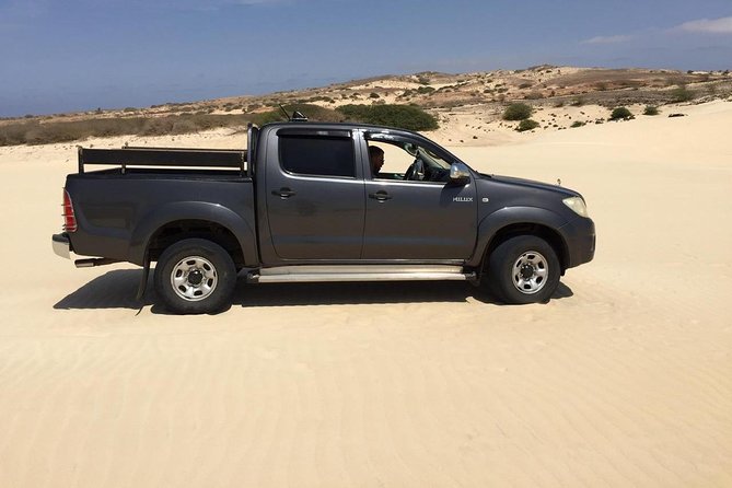 Boa Vista Island: Half-day Tour + Santa Monica Beach by 4x4 - Chaves Beach and the final coastal view