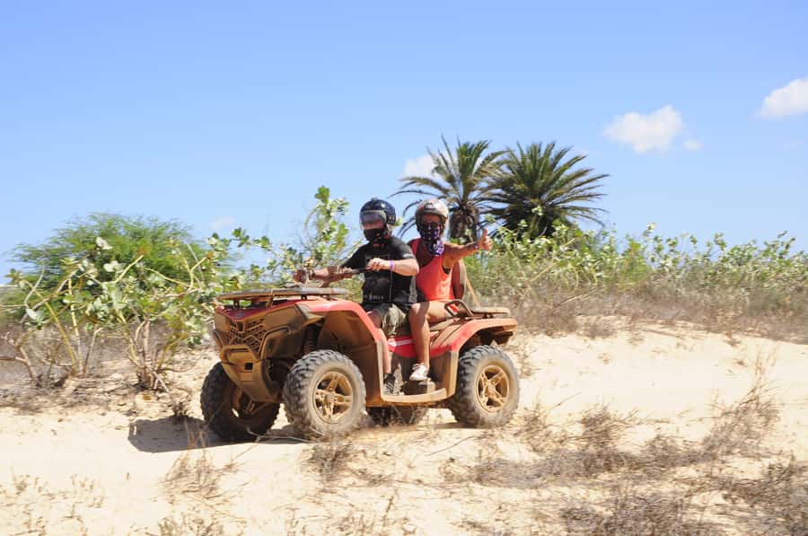 Boa Vista: Off-Road Quad Bike to Santa Monica & Caves - Varandinha Caves and the rough Atlantic coast