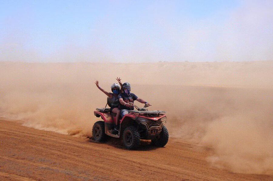 Boa Vista: Off-Road Quad Bike to Santa Monica & Caves - Santa Monica Beach, 12 kilometers of white sand