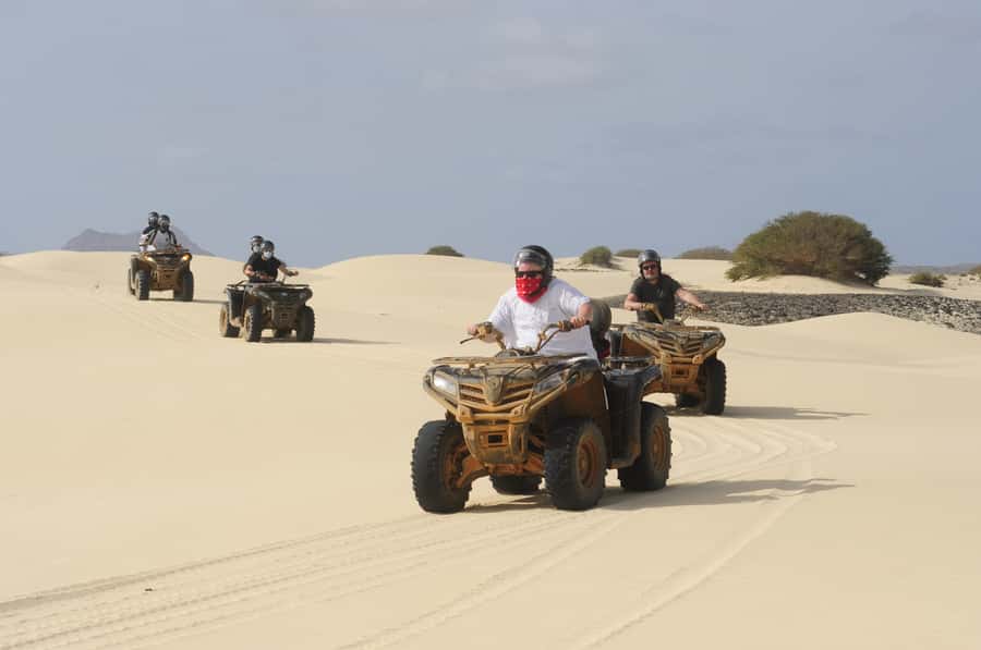 Boa Vista: Off-Road Quad Bike to Santa Monica & Caves - Dust, clothing, and practical comfort