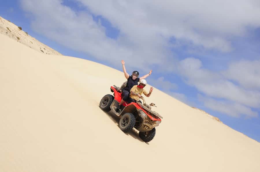 Boa Vista: Off-Road Quad Bike to Santa Monica & Caves - Guides, communication, and the pace of the day