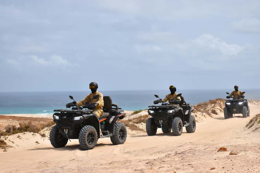 Boa Vista Quad Tour: Shipwreck & Viana Desert (2-Hour) - Entering the white dunes of Viana Desert