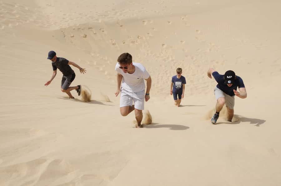 Boa Vista: Santa Monica, Dunes, Caves and Village 4x4 Tour - Viana desert: white sand and a bumpy start