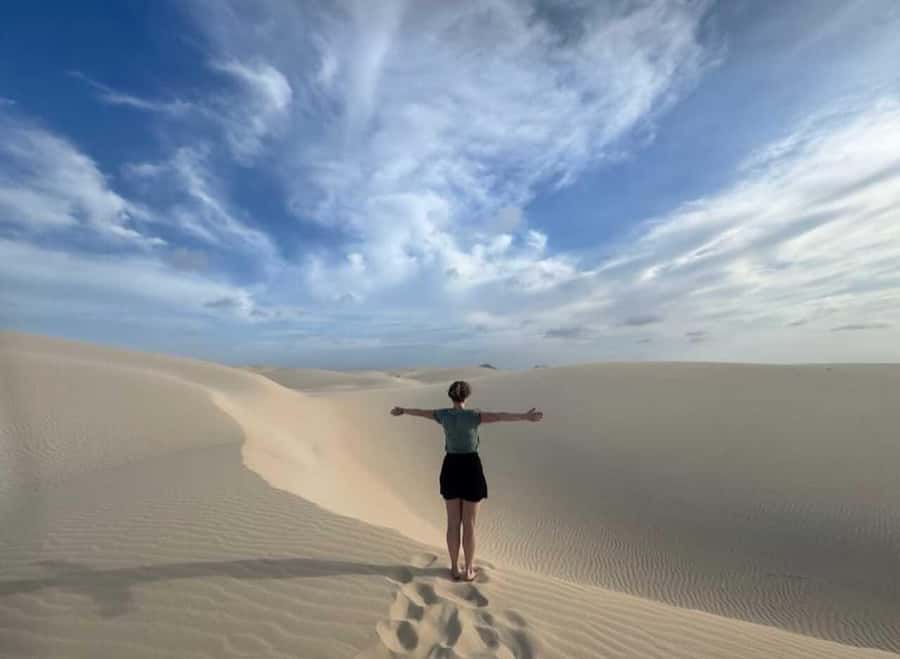 Boa Vista: Turtles, Sharks, City of Sal Rei, Santa Monica Beach, Shipwreck ... - Morro DArreia brings the southern scenery into view