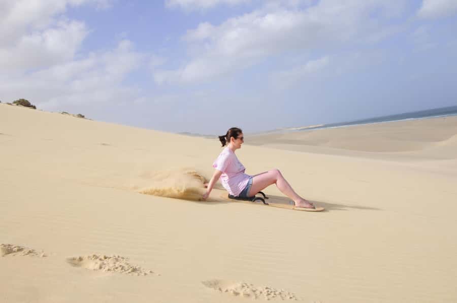Boavista: 4x4 Island Tour, Santa Monica, Dune, Caves & Lunch - Cabo Santa Maria and the old shipwreck