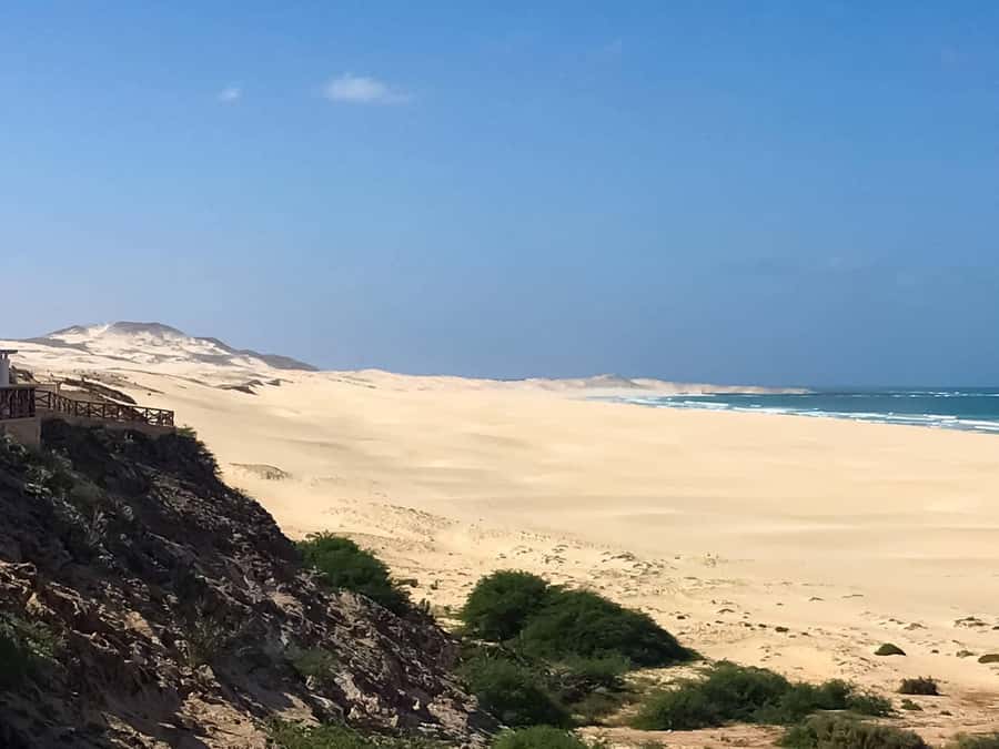 Boavista: Santa Monica beach, Varandinha cave, Sand dunes - Transport, pickup, and the real pace of the morning
