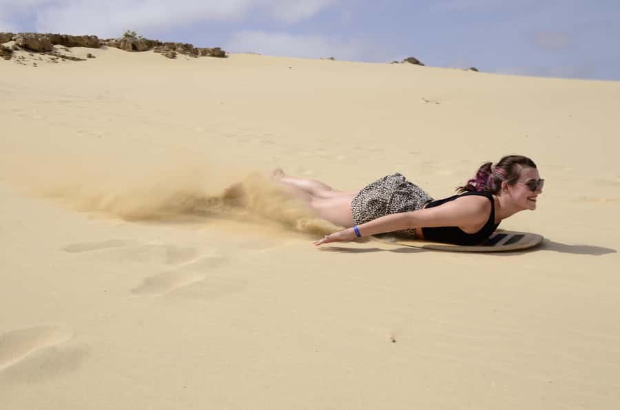 Boavista: Turtle, Shark, Santa Monica, Sandboard & Tasting - Shark Bay and the lemon shark gamble
