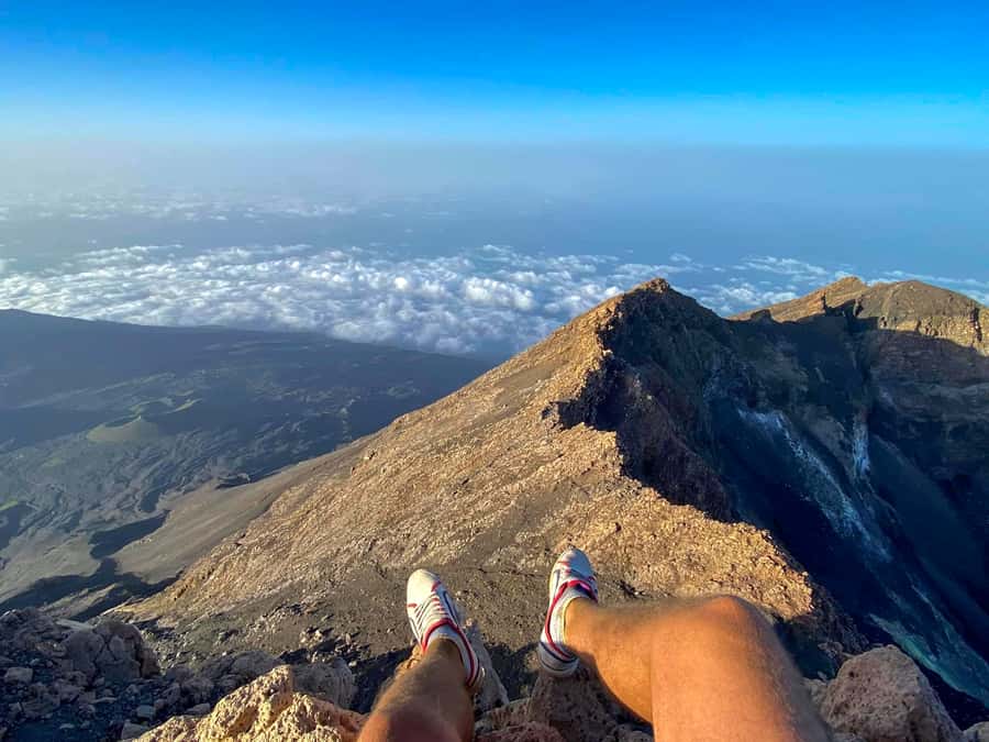 Fogo Island: Pico do Fogo Volcano Summit Hike - A picnic break with one important catch