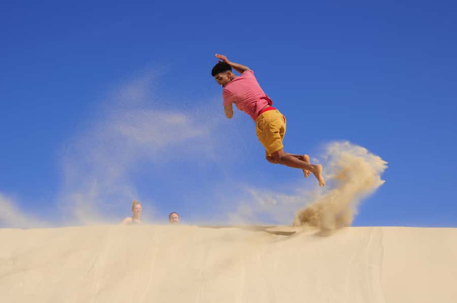 From Boa Vista: Sandboarding Adrenaline down the big Dunes - Why the guides make a difference