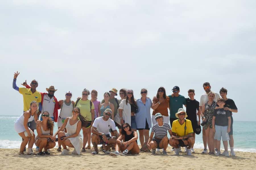 From Sal Island: Blu eye, Salt lake, Lemon Sharks & Palmeira - Santa Maria and the southern salt pans