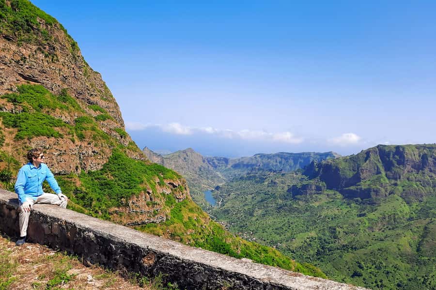 From Tarrafal: Serra to Principal Hike & Lunch with locals - The descent toward Principal Valley