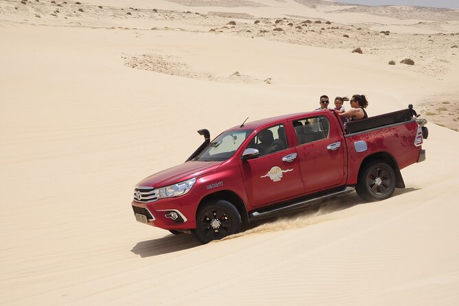 Half Day 4x4 Trip - Dunes, Caves, Santa Monica Beach & Village - What $79.87 gets you