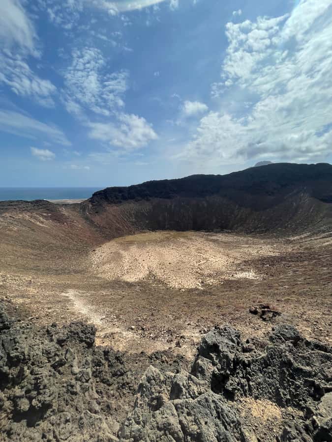 Hike Volcano Viana - Walking across São Vicente’s volcanic terrain