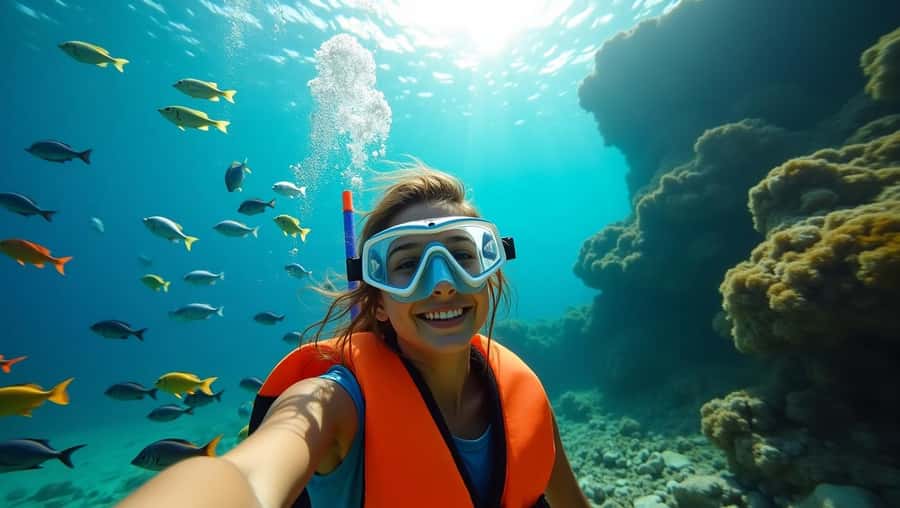 Ilha Do Sal: Snorkeling with Local Guide - Moving between reef areas with the guide