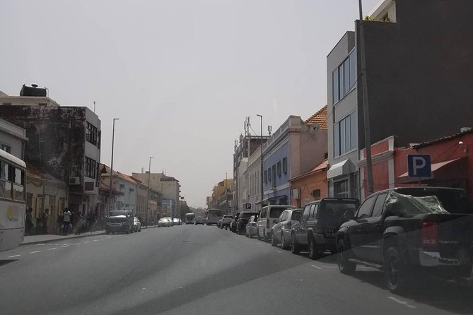 Praia city to the airport. - Praia Airport or Praia Port