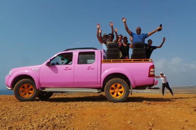 Private Creative Pictures Full Day Island Tour (Off Road inc.) - Why the pink 4x4 makes a difference on Sal