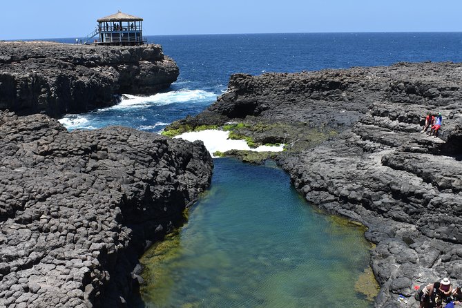 Private Sal Island Tour Authentic Experience from Santa Maria - Pedra Lume turns an old salt crater into a floating spa