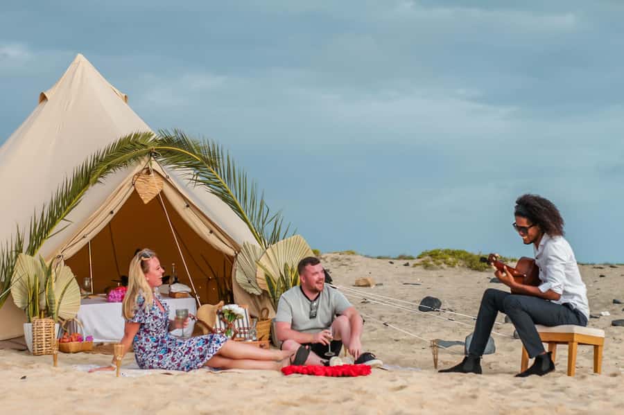 Romantic Sunset Experience with Glamping Gold Pack - Key points to know before booking