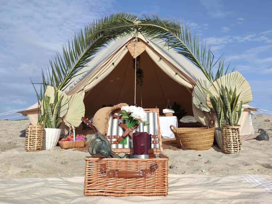 Romantic Sunset Experience with Glamping Gold Pack - What the Gold Pack is really offering