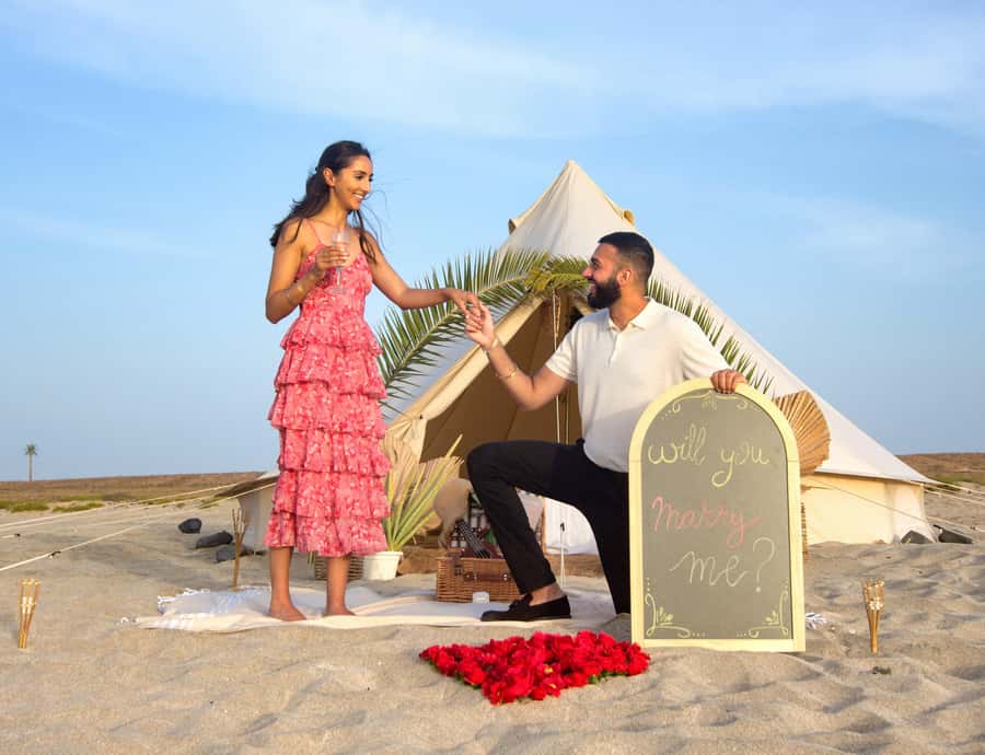 Romantic Sunset Experience with Glamping Silver Pack - Who should book this sunset experience