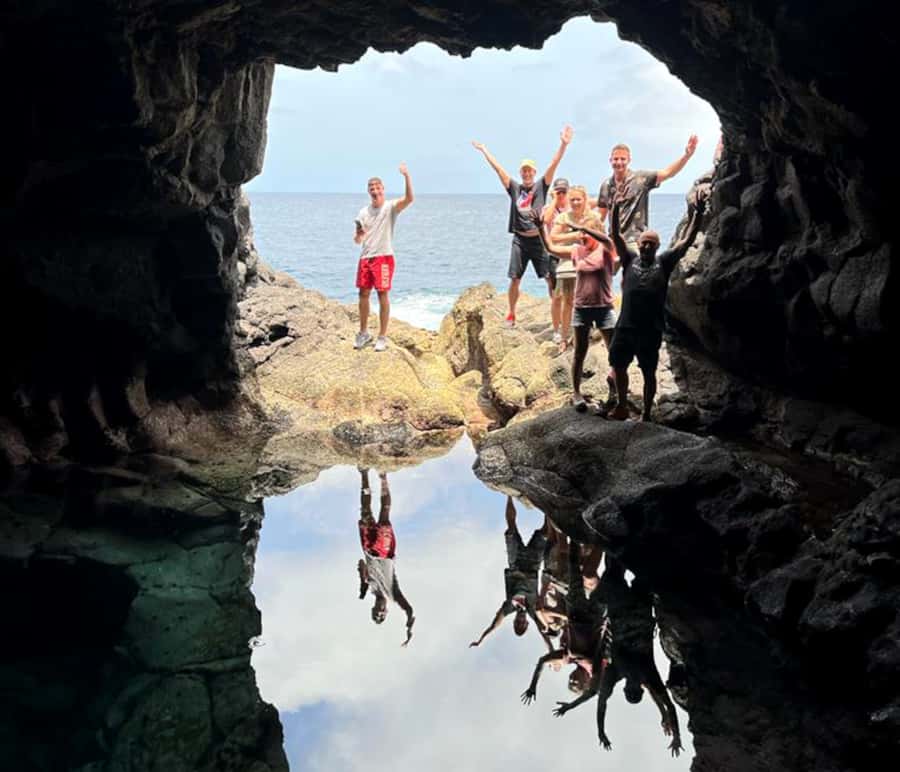 Sal: All-Inclusive Salt Lake, Blue Eye and Shark Bay Tour - Buracona and the famous Blue Eye