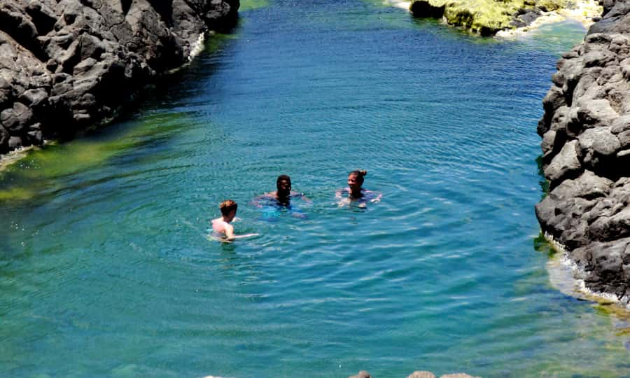 Sal: All inclusive Salt Lake, Natural pools and Shark Bay - Floating in the Pedra de Lume salt lake