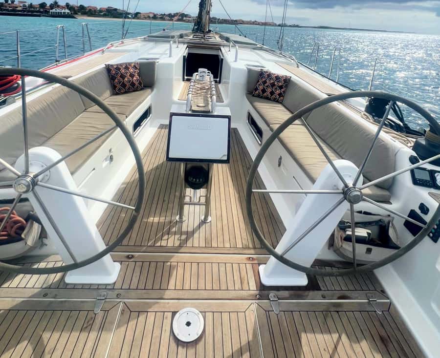Sal, Cape Verde: Half day on Cuba Libre sailing yacht - Swimming and snorkeling come last