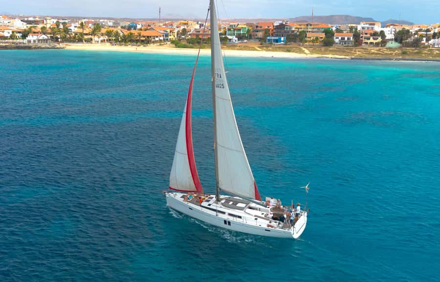 Sal, Cape Verde: Half day on Cuba Libre sailing yacht - A genuine sail, not a speedboat ride