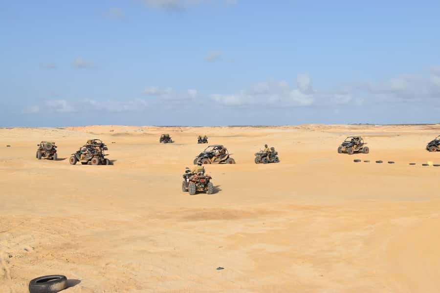 Sal Island: 2-Hour Buggy Desert Adventure - Learning the buggy before the rougher sections