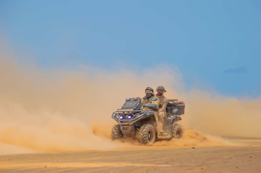 Sal Island: 4-Hour ATV Quad Island Tour - Fontona Oasis and Palmeira port