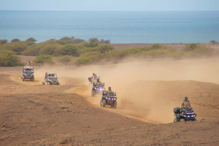 Sal Island: 4-Hour ATV Quad Island Tour - Shark Bay and lemon sharks