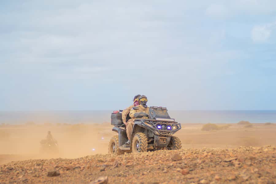 Sal Island: 4-Hour ATV Quad Island Tour - Murdeira Bay and the west coast start