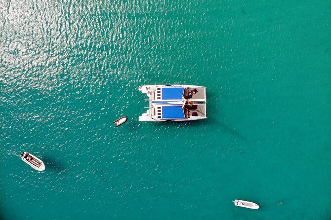 Sal Island All-inclusive Adults-only Catamaran Cruise - From your hotel to Palmeira and the open sea