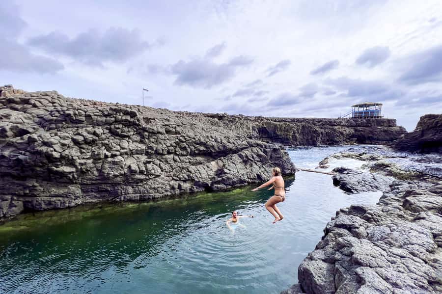 Sal: Small Group Island Tour & Lunch with a Local Family - Murdeira opens the day with volcanic views