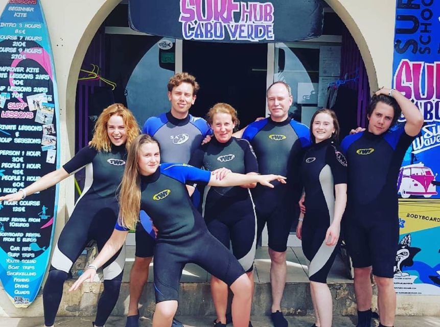 Sal: Surf Lesson - Starting Near Santa Maria’s Main Square