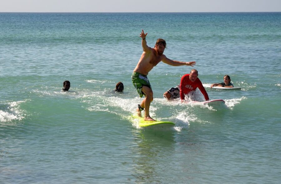 Sal: Surf Lesson - Who Will Enjoy This Most?