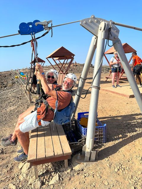 Santa Maria: Serra Negra Zipline Experience - The Launch: Harness, Helmet, and Safety Demo