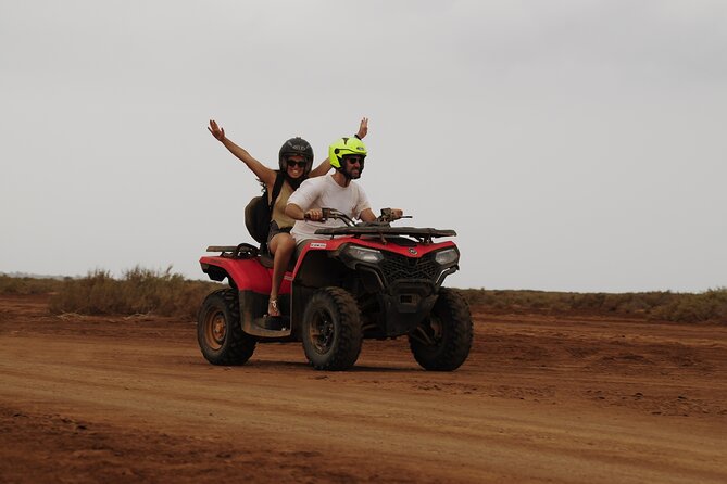 São Vicente 4 Hours Quad Bike Tour in Mindelo - Baía das Gatas for a swim and a drink