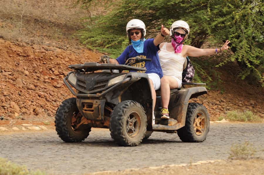 São Vicente: Quad Bike Tour in Mindelo - 4 Hours Adrenaline - Coastal riding toward Calhau and Viana Volcano
