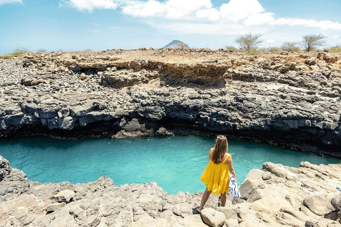 Secrets of Sal Island 4x4 Tour with Pedra da Lume Salt Lake - Palmeira brings color and ordinary island life