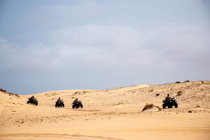 South of Boa Vista Adventure Explore the Desert by Quad - Finding the cliffs and caves at Praia de Varandinha
