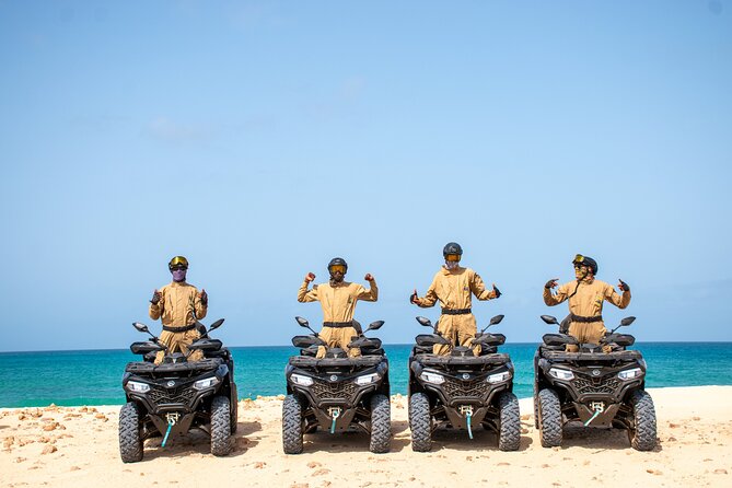 South of Boa Vista Adventure Explore the Desert by Quad - Slowing down in Povoação Velha