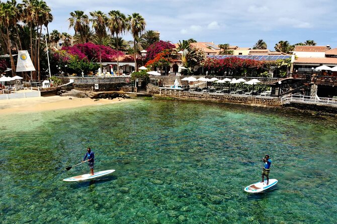 Stand Up Paddle Tour in Santa Maria Bay - Getting Ready on the Beach