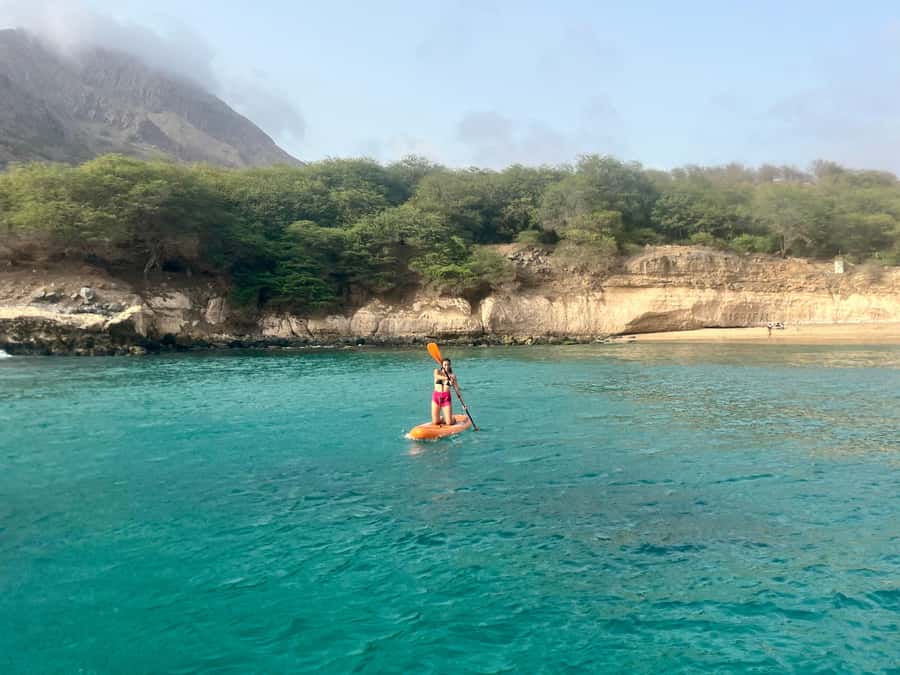 SUP Tarrafal: Stand Up Paddleboard Lesson & Tour - Coastal Caves and Marine Life Along the Route